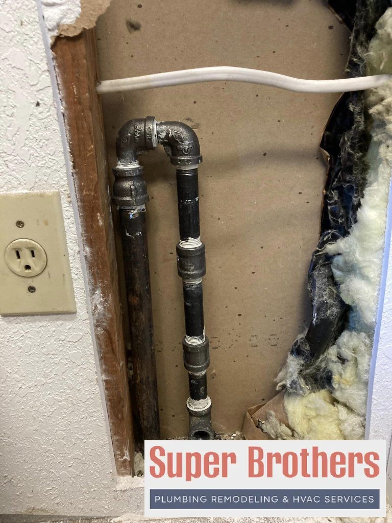 gas line extension for kitchen stove