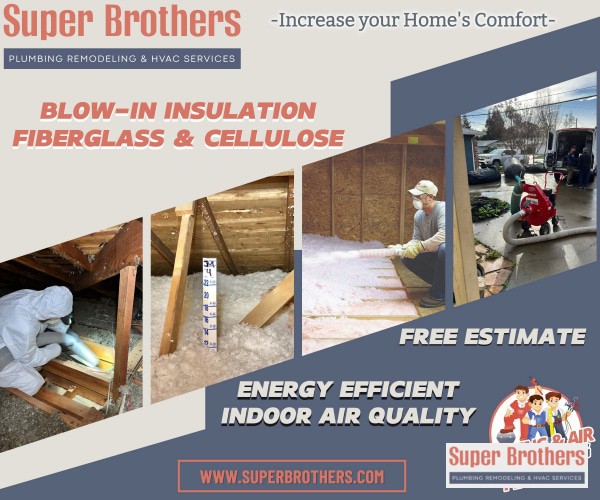 Blow in Insulation with local professional