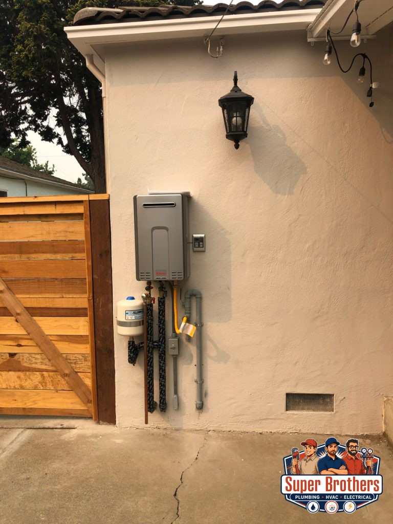 Rinnai Tankless Installation by local professional