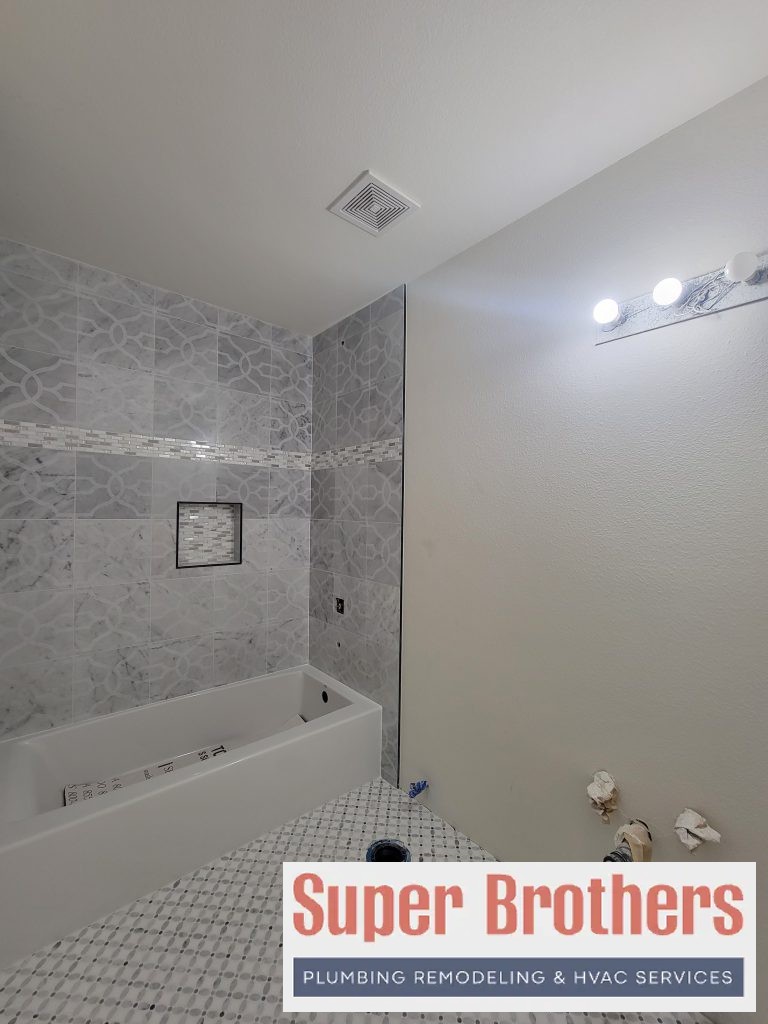 bathtub replacement with tiles around