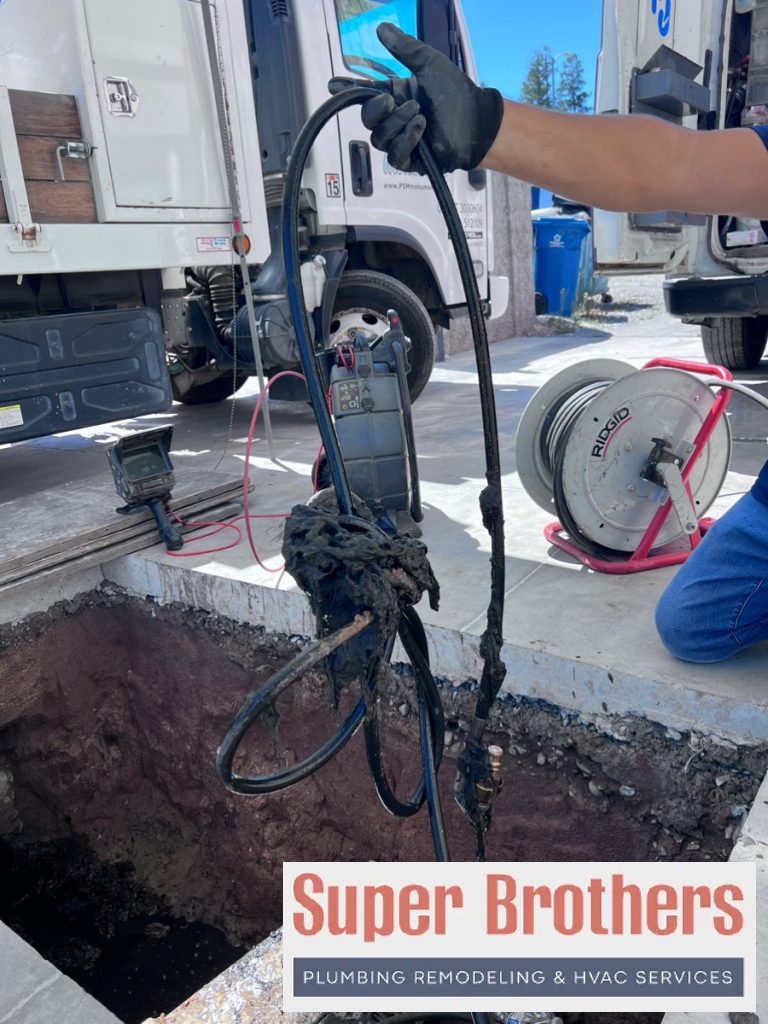 unclog drain with hydro jet