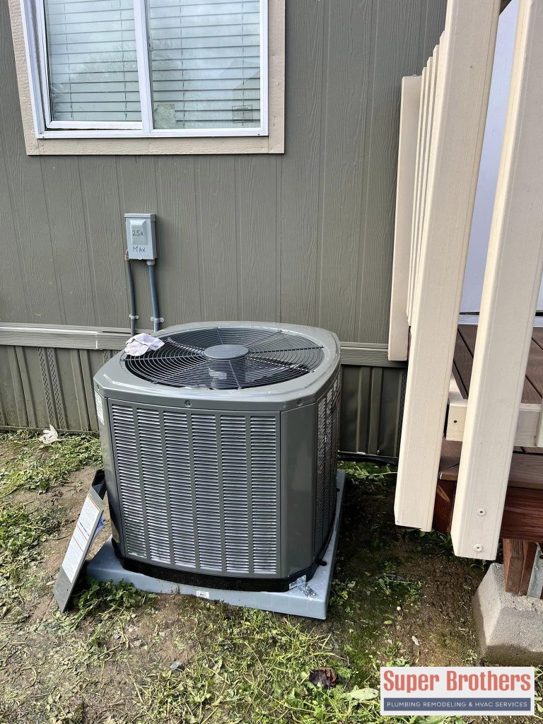 replacement outdoor condenser