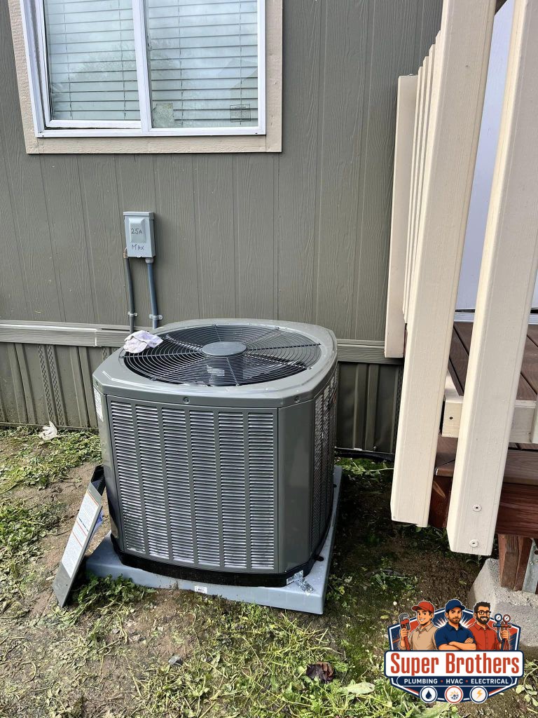 replacement outdoor condenser