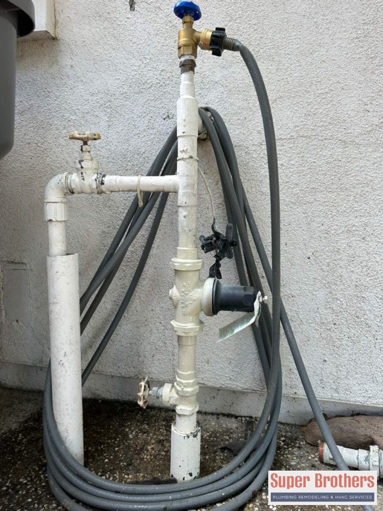 Pressure relieve valve and hose bib repair