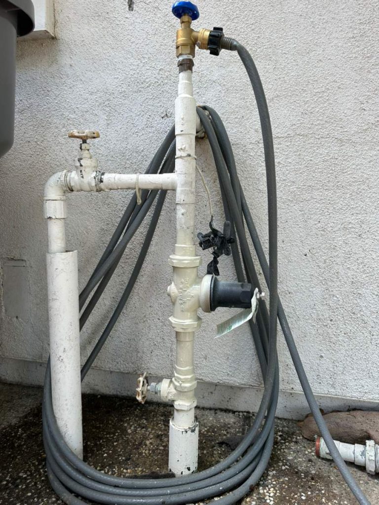 Pressure relieve valve and hose bib repair