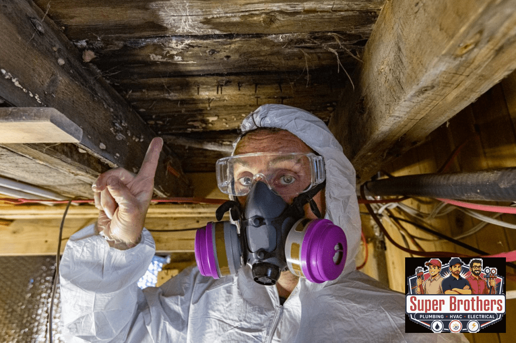 Sewage line leak repair