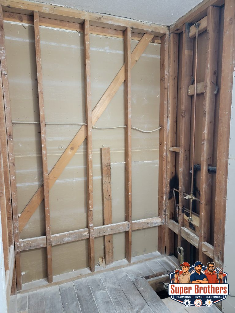 bathroom demolish