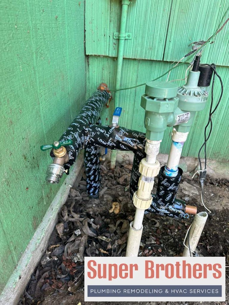 install new main shut off valve