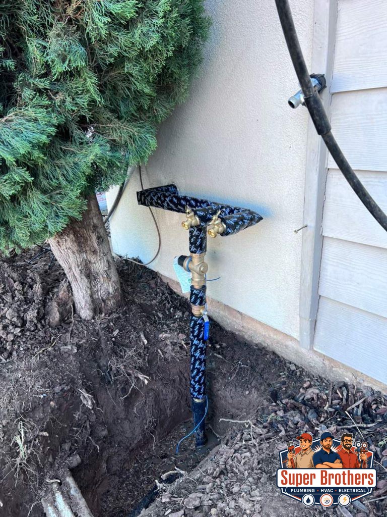 two hose bib replacement