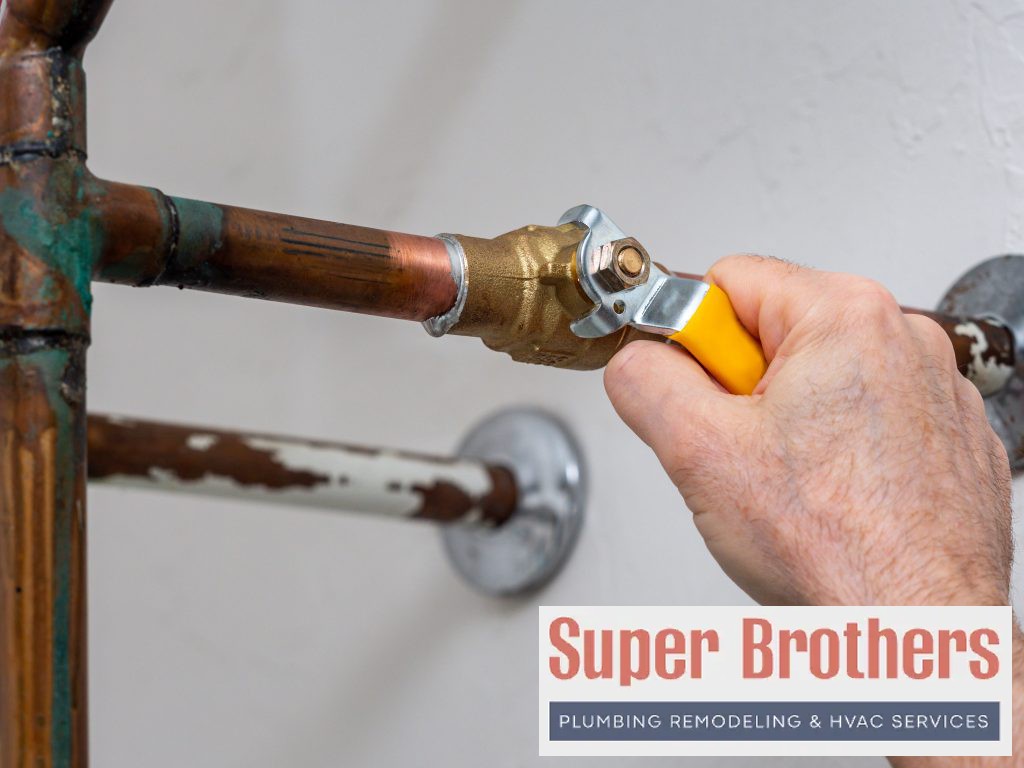 main shut off valve replacement