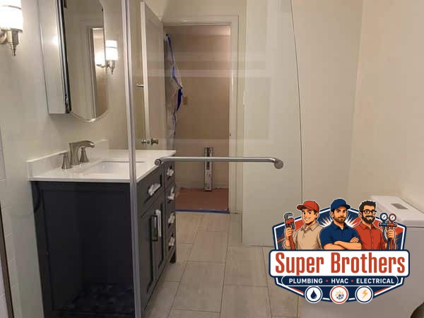 install glass shower wall