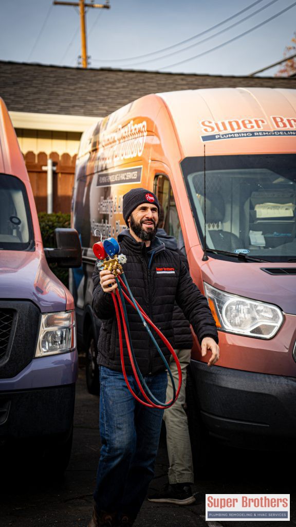 Professional HVAC Technician