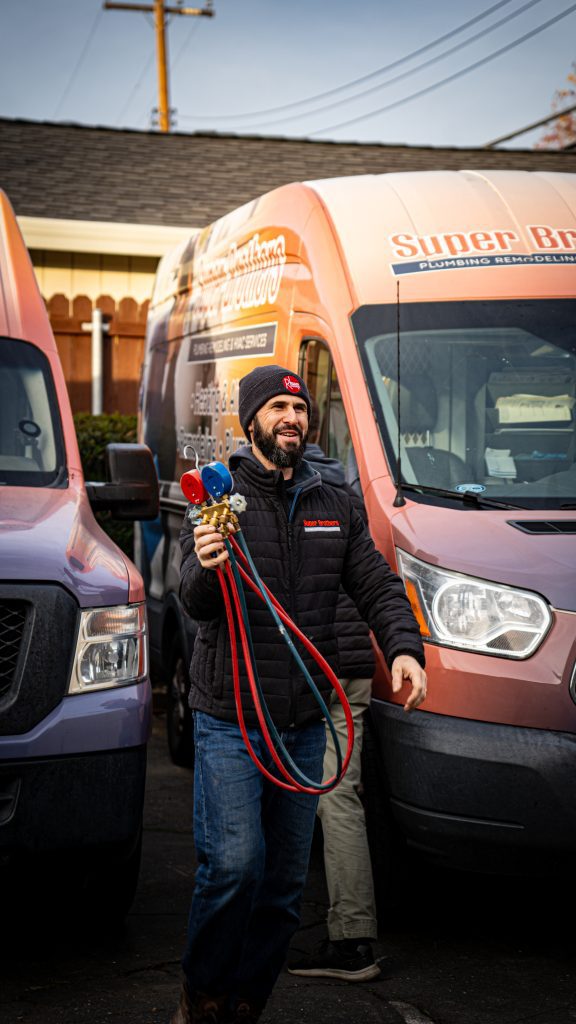 Professional HVAC Technician