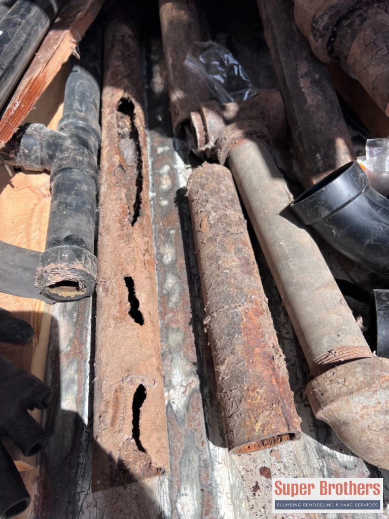 Broken Sewer Lines