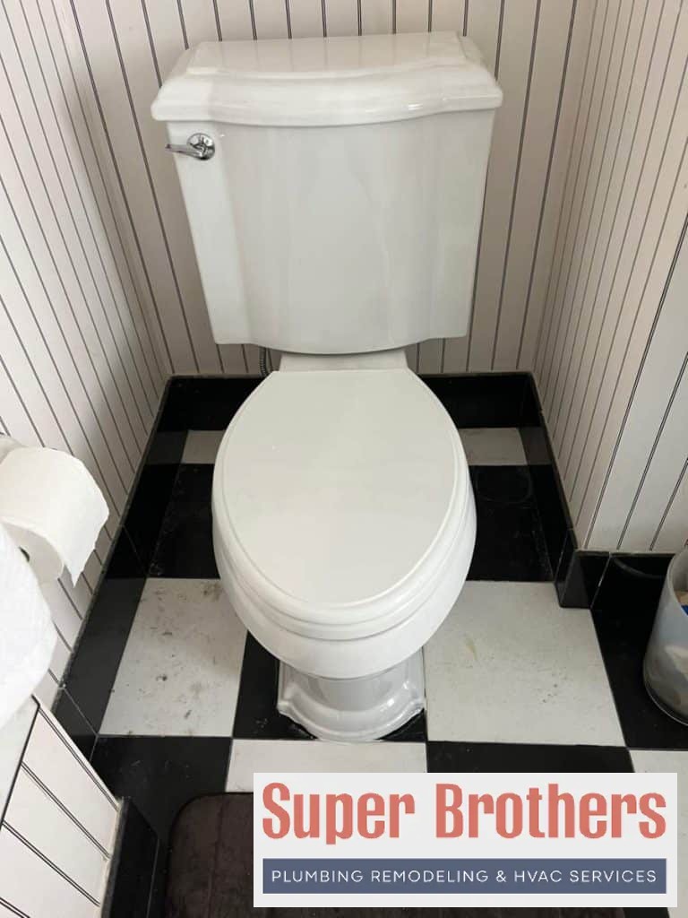 New Toilet Install