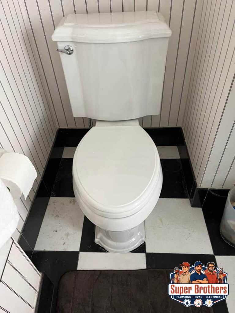 New Toilet Install