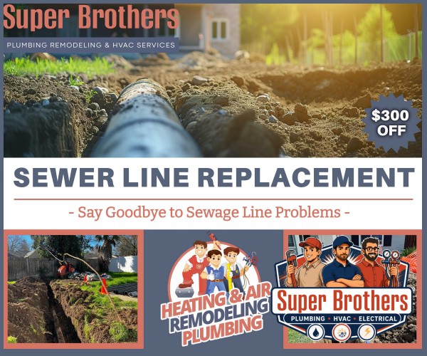 Super Brothers Sewer Line Offer