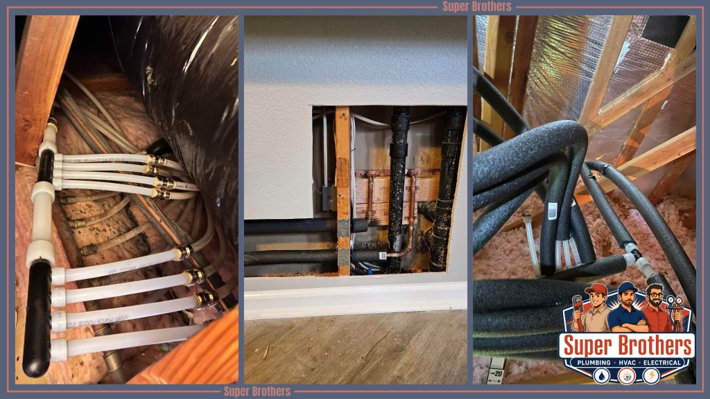 Whole House Repipe Examples