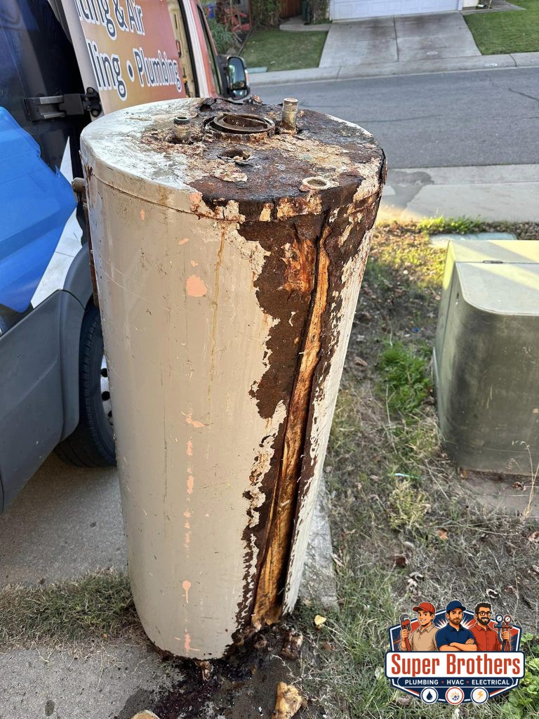 leaking water heater