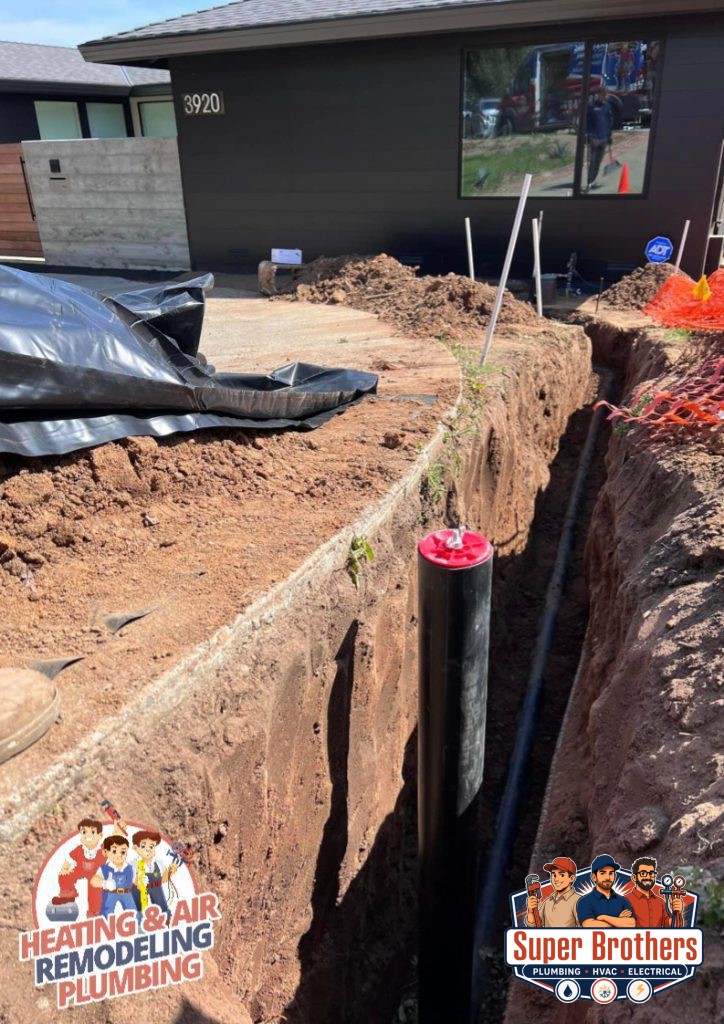 sewer line