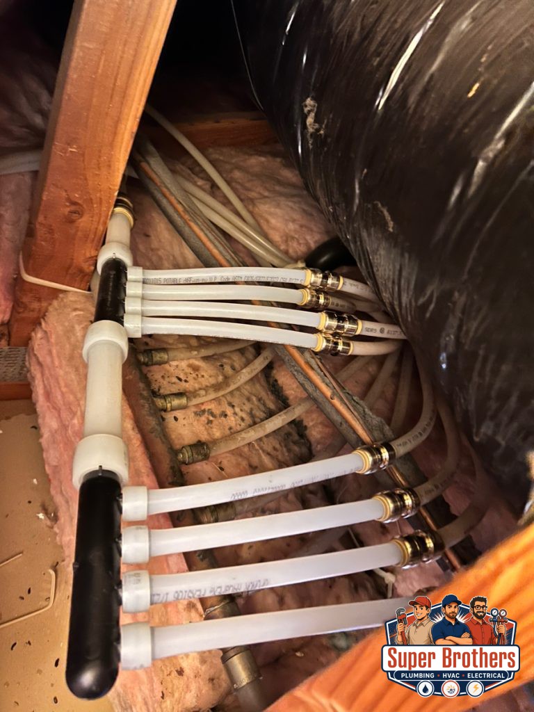 Pex repipe local