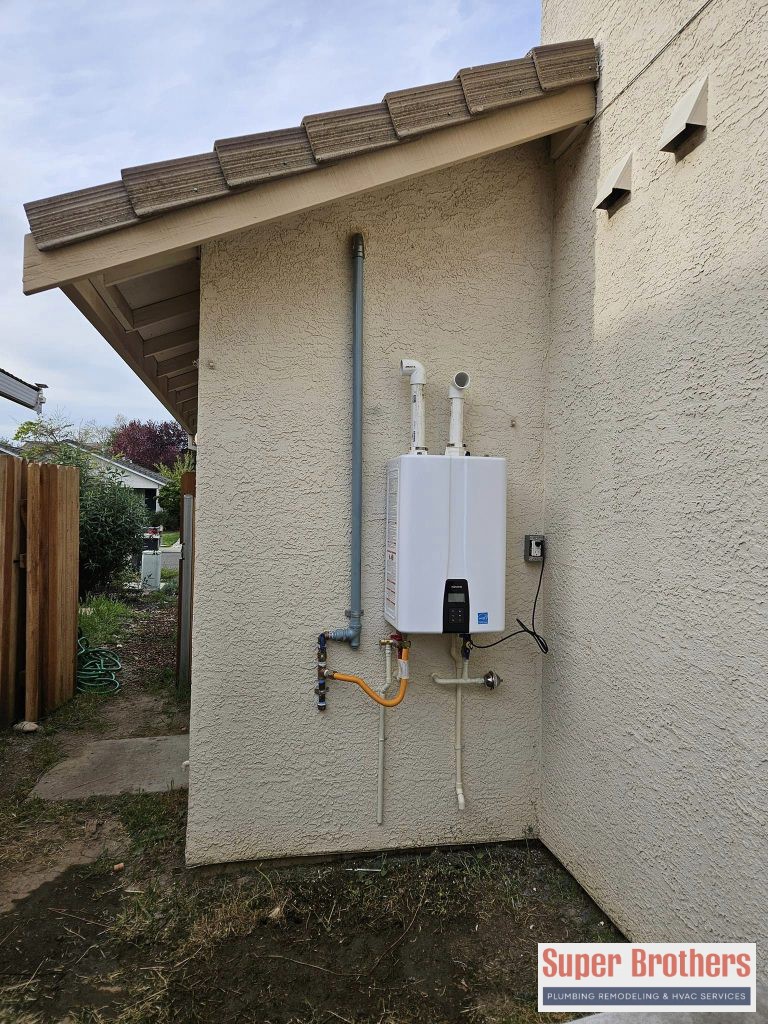 outdoor navien tankless