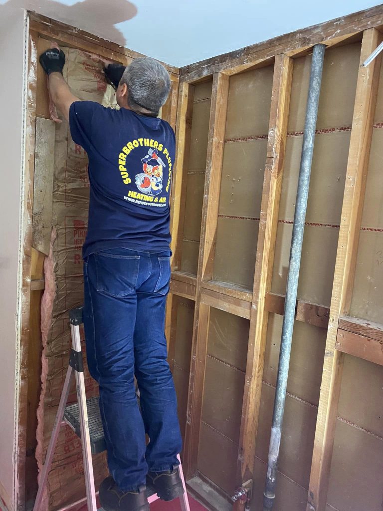 Bathroom upgrade process