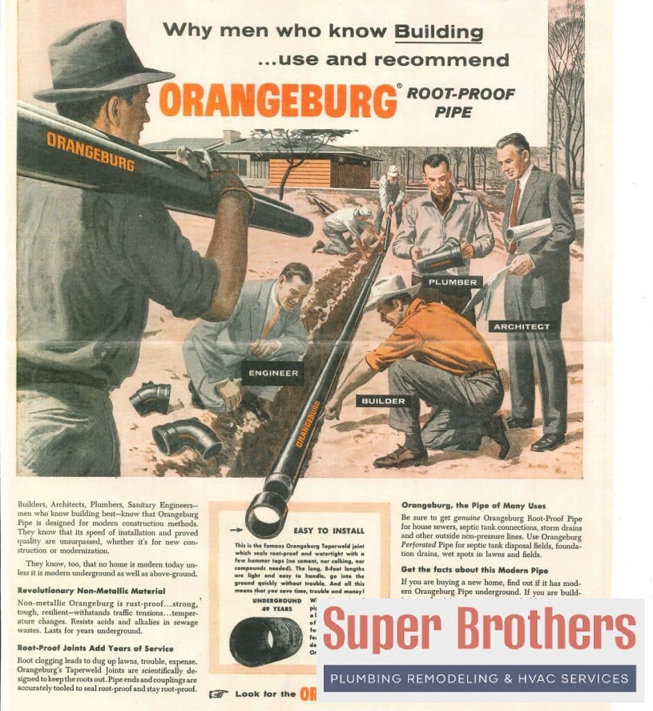 Orangeburg Pipe Illustration