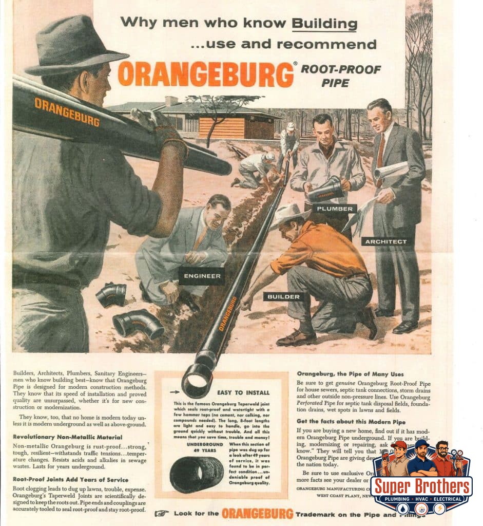 Orangeburg Pipe Illustration
