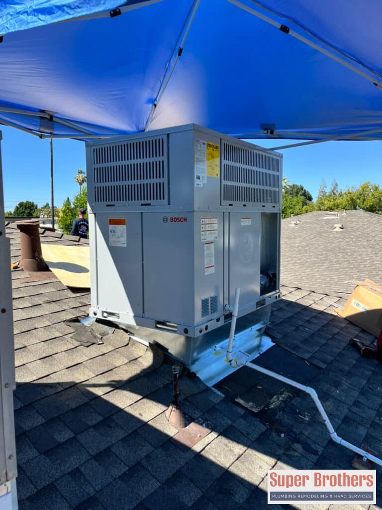 Heat pump roof package bosch