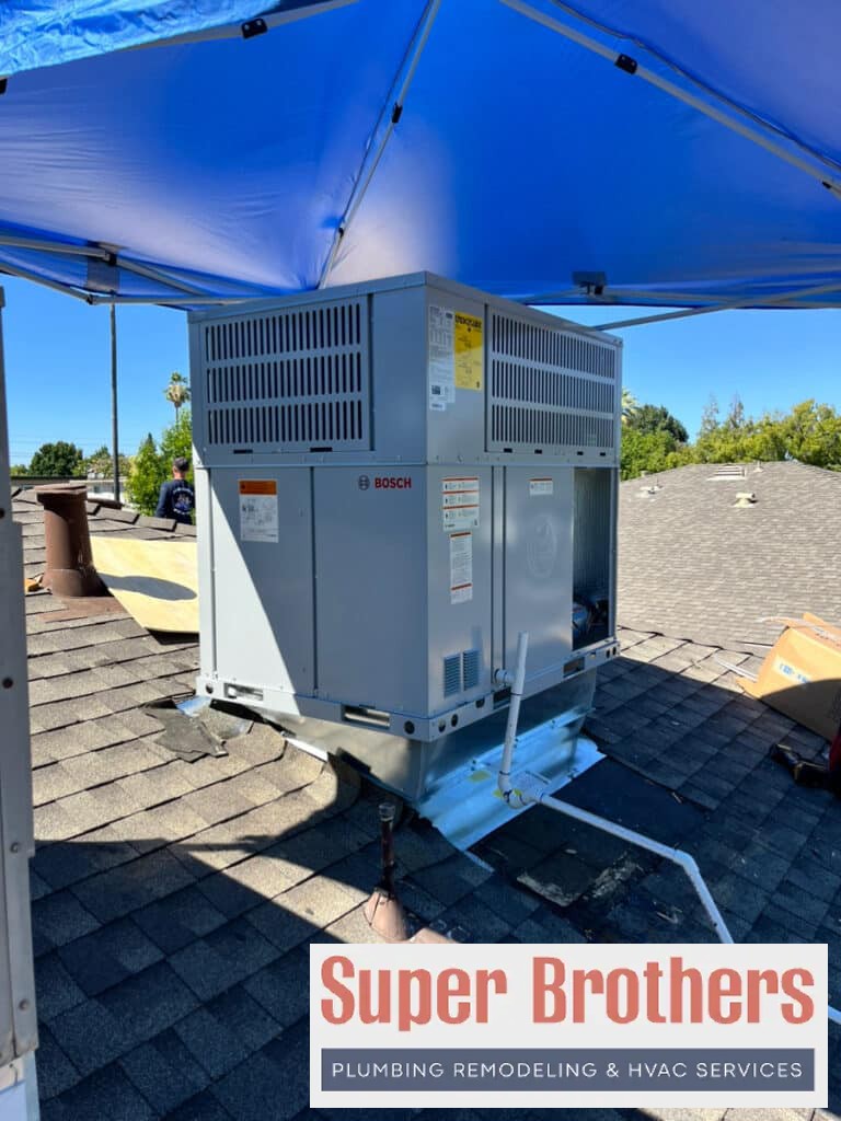 Heat pump roof package bosch