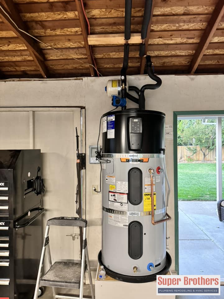 heat pump water heater in rocklin