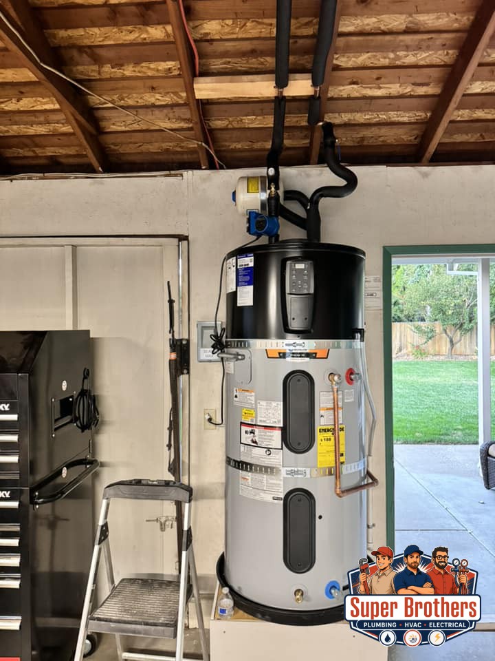 heat pump water heater in rocklin