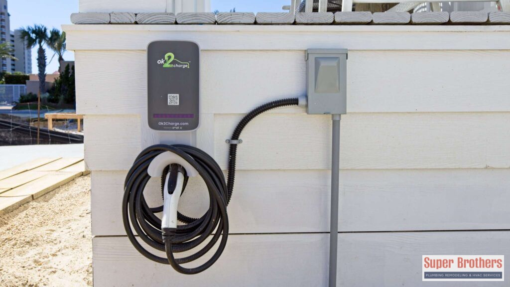 EV Charger Installation Outdoor
