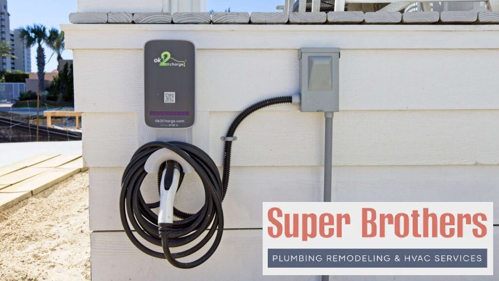 EV Charger Installation Outdoor