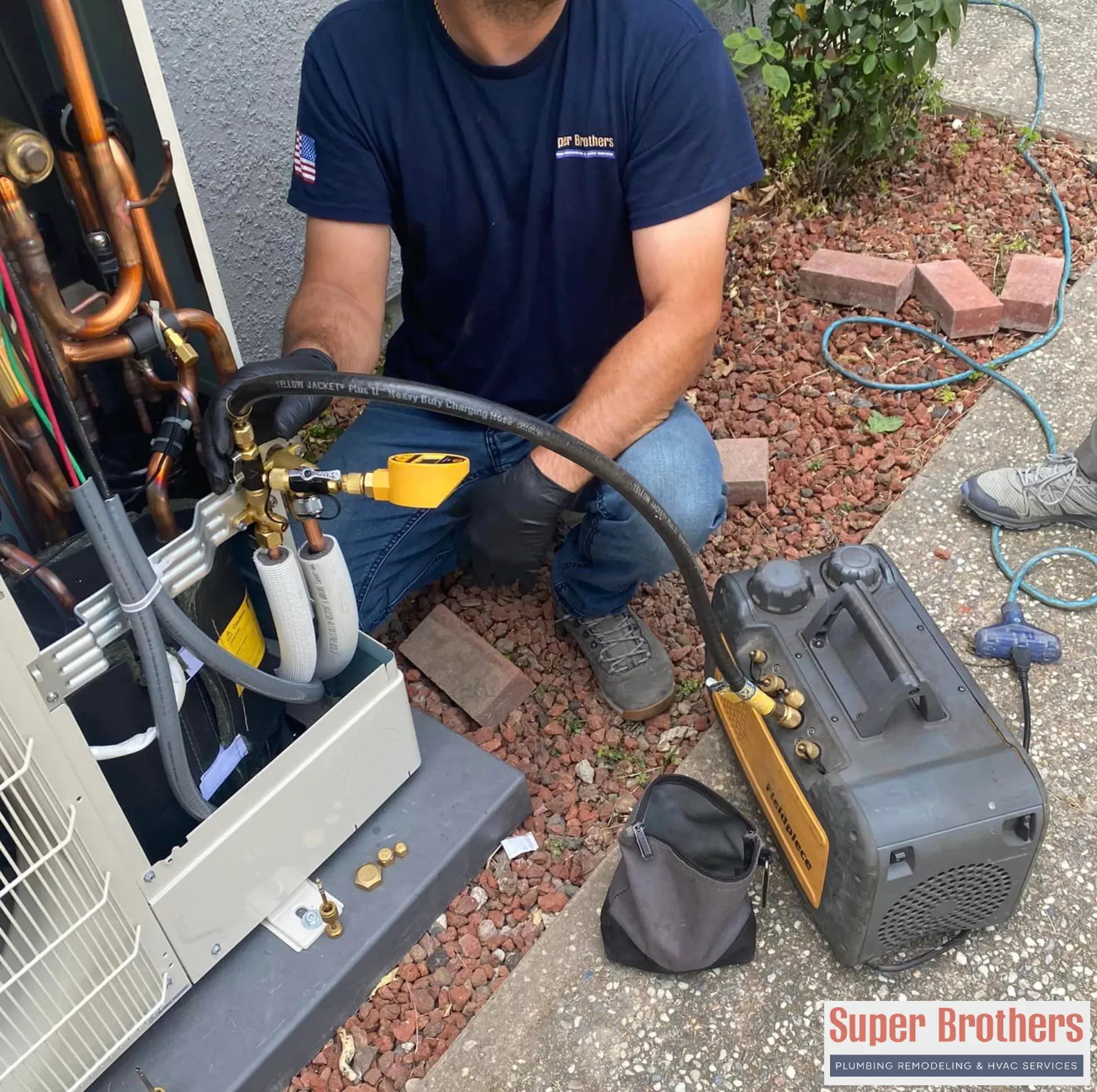 checking the AC compressor