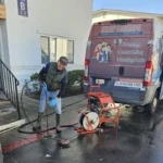Clogged main line service