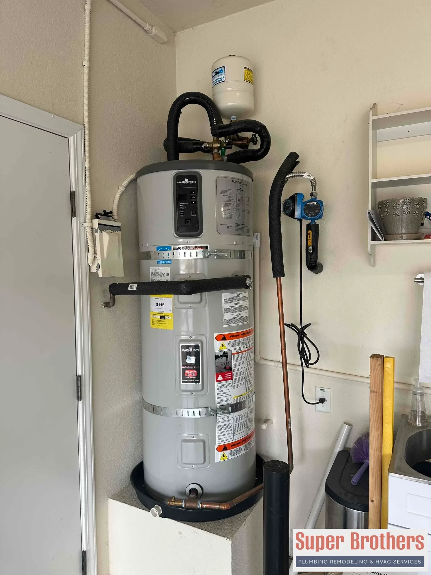 heat pump water heater upgrade