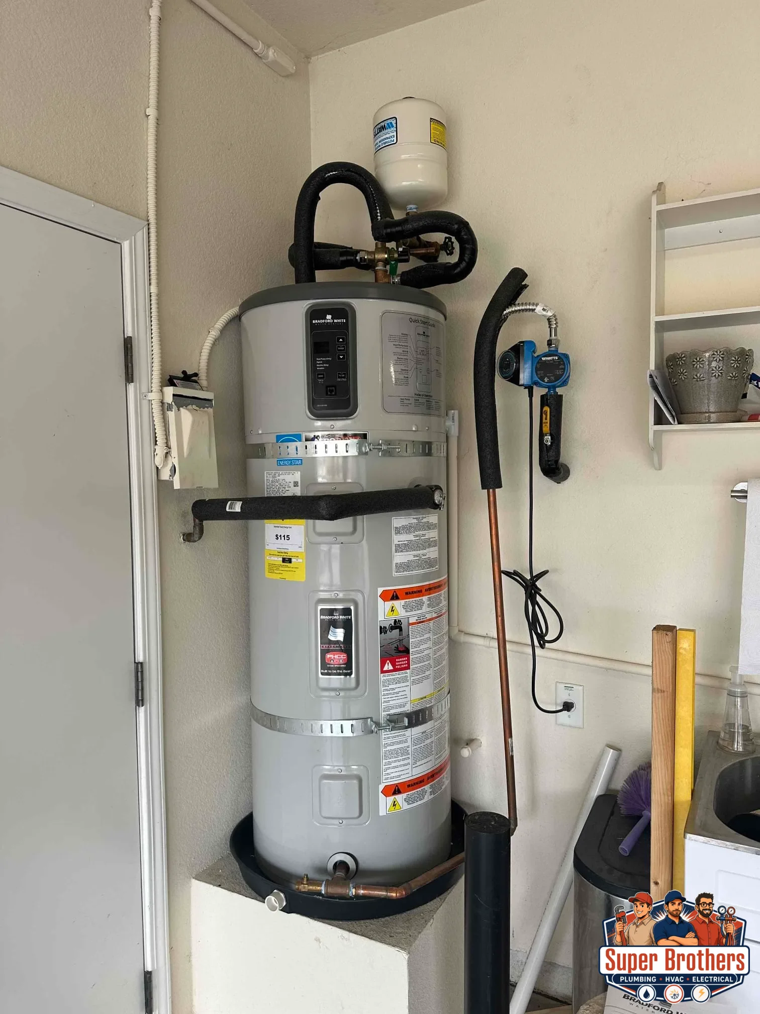 heat pump water heater upgrade