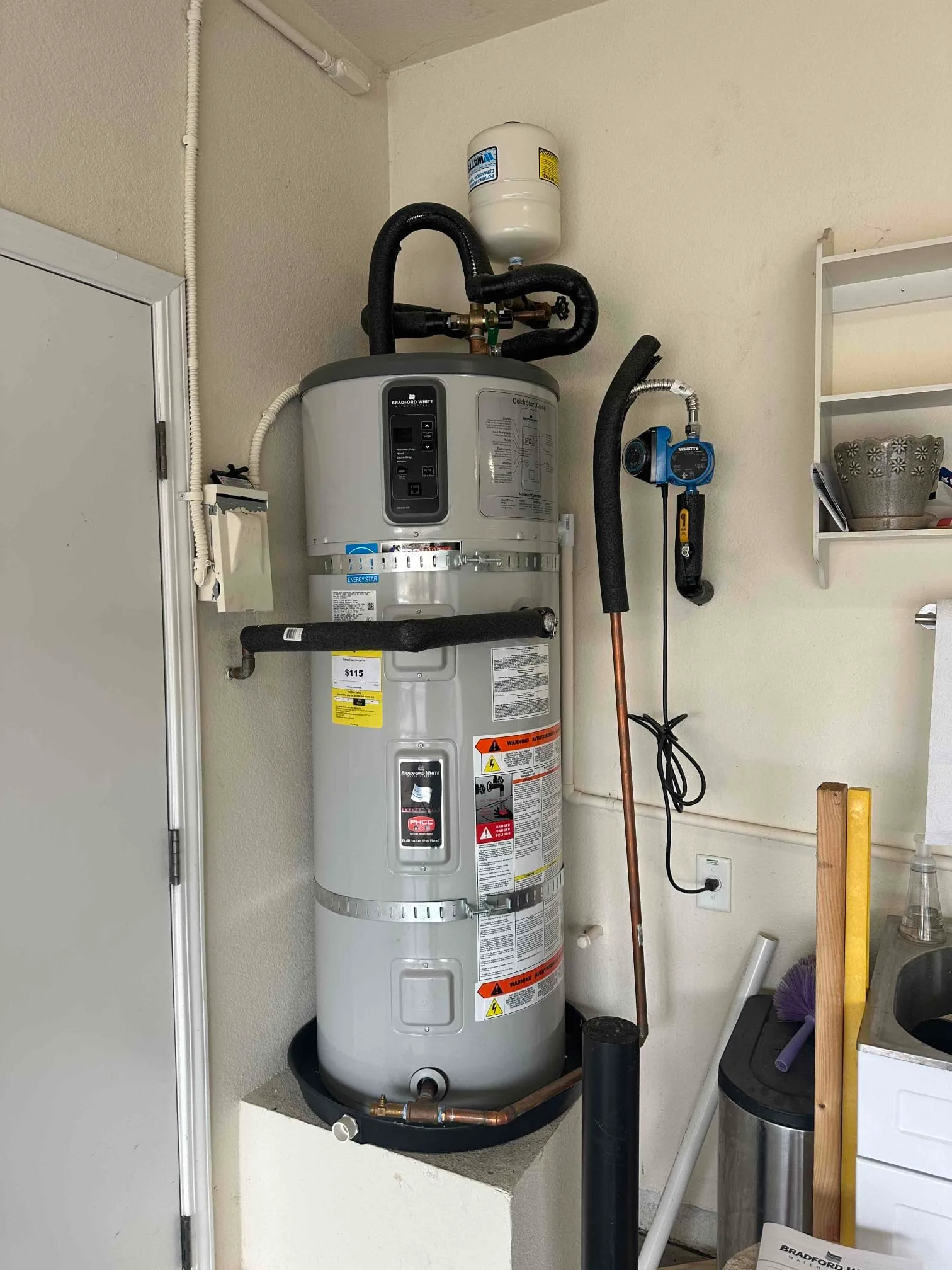 heat pump water heater upgrade