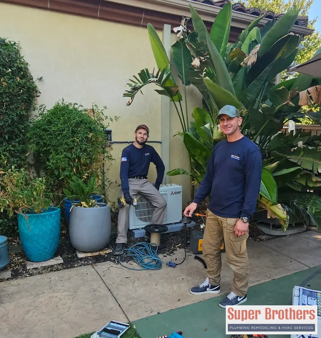 Sacramento installation of mini split system
