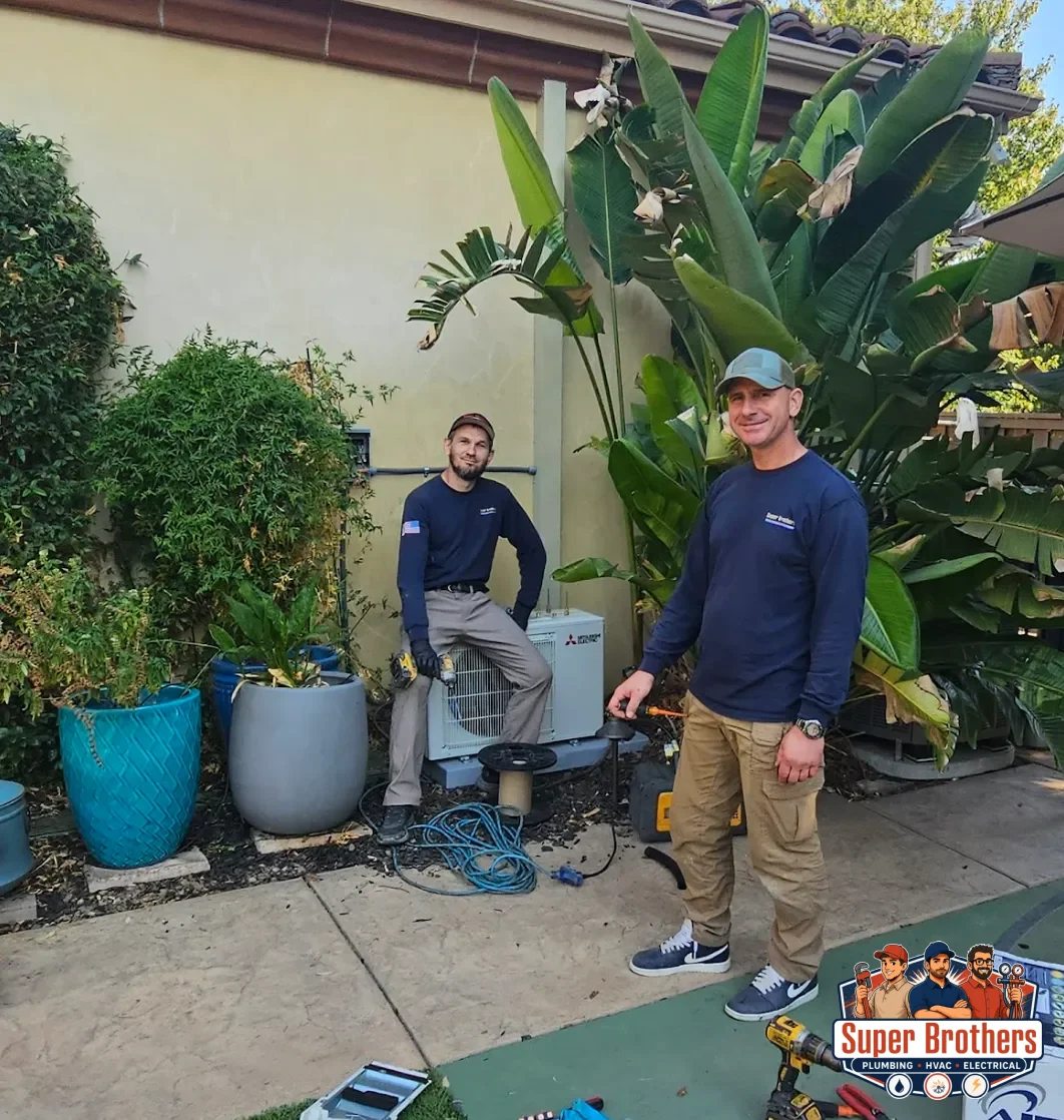 Sacramento installation of mini split system