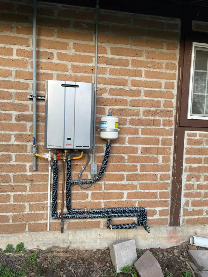 West Sacramento Tankless water heater save space