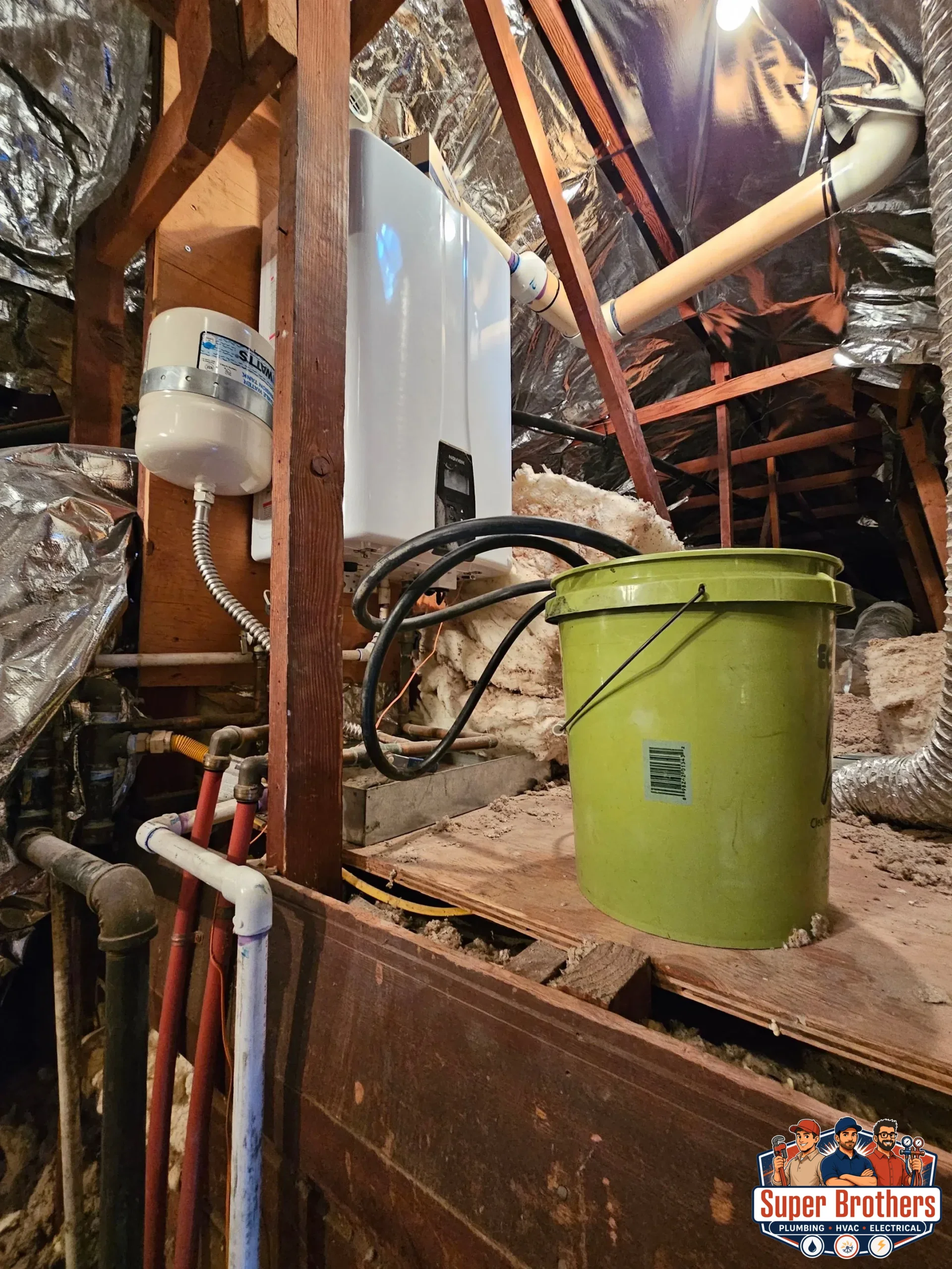 discaling tankless water heater