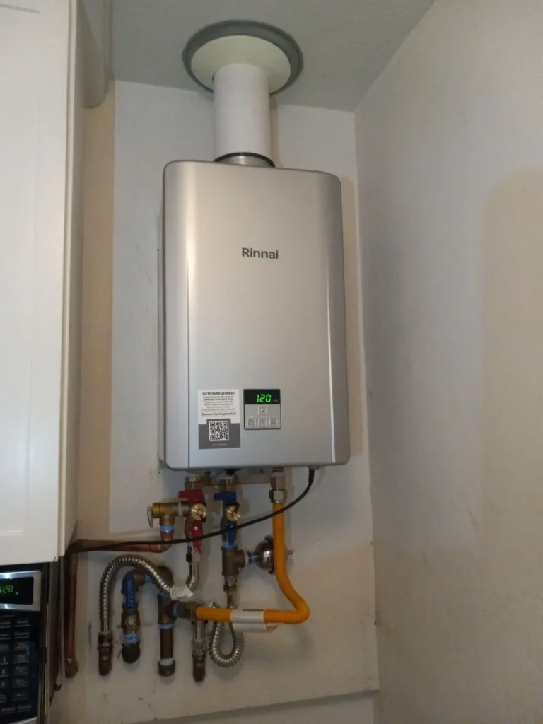 Local tankless water heater