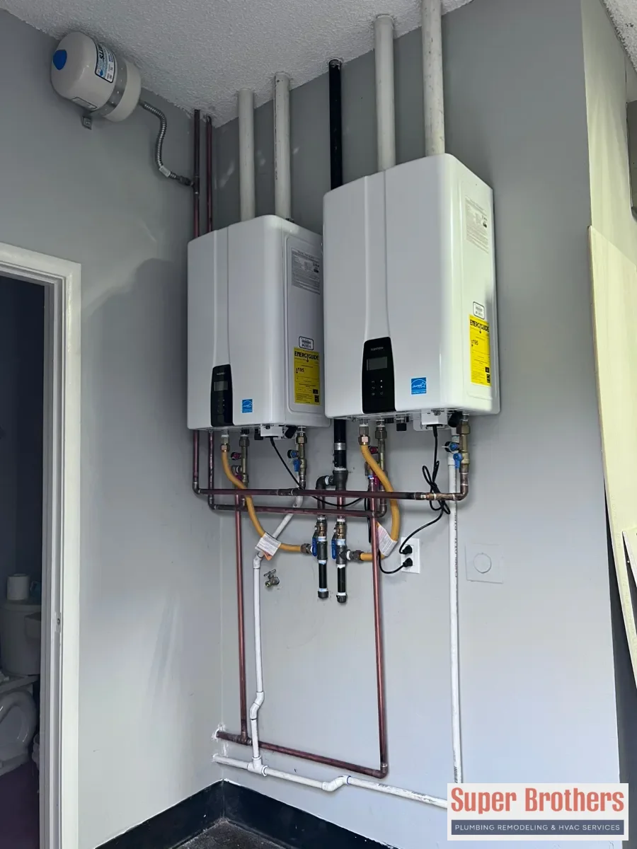Whole house electric tankless water heater