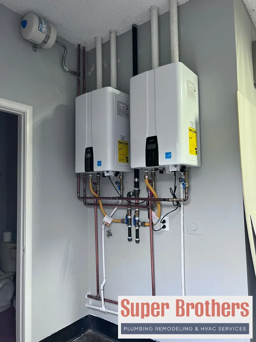 Whole house electric tankless water heater