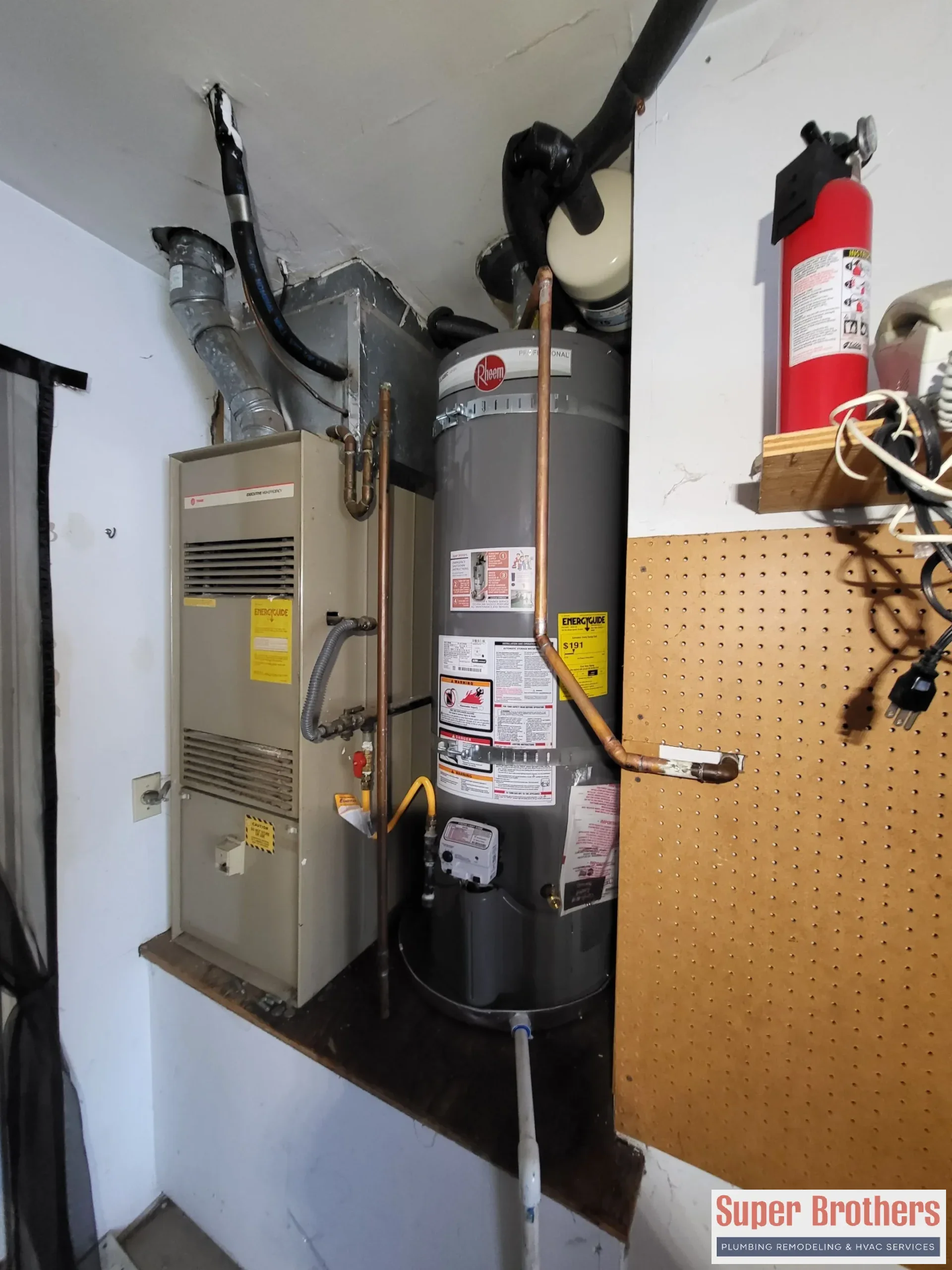water heater haul away