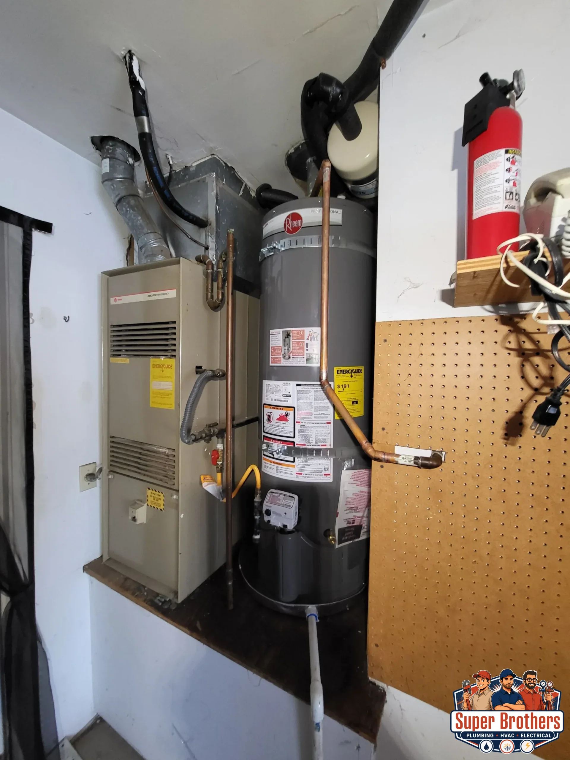 water heater haul away
