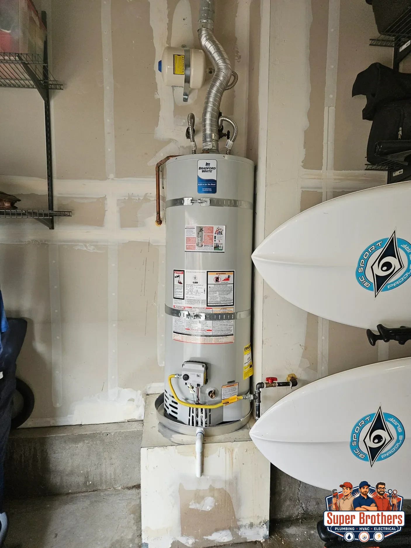 book water heater replacement today